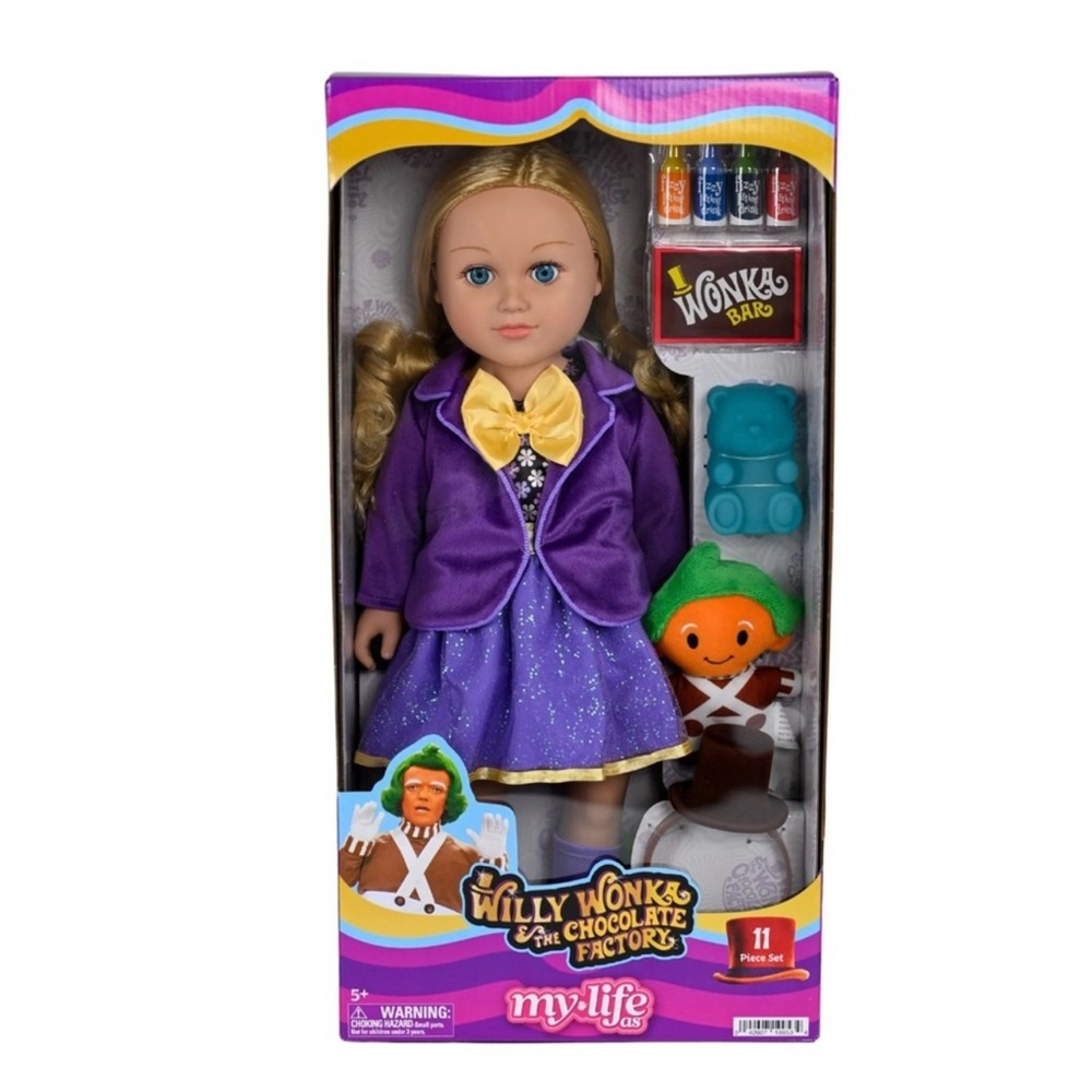 NEW My Life As WILLY WONKA & THE CHOCOLATE FACTORY Blonde Hair Blue Eyes Doll